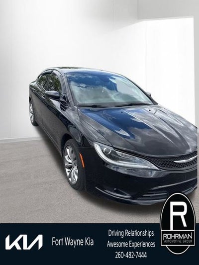 2016 Chrysler 200 S
