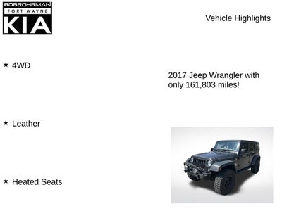 2017 Jeep Wrangler Unlimited Sport