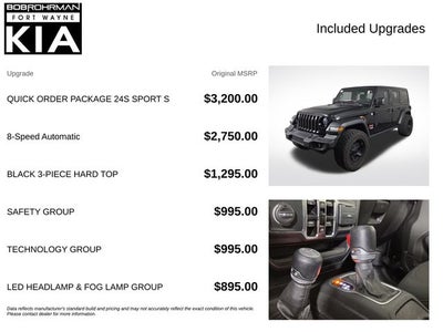 2020 Jeep Wrangler Unlimited Sport S