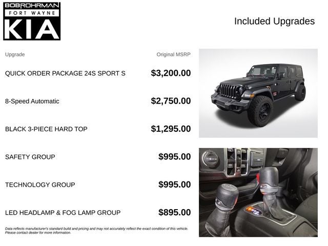 2020 Jeep Wrangler Unlimited Sport S