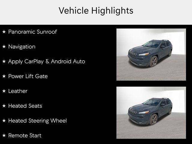 2017 Jeep Cherokee 75th Anniversary Edition