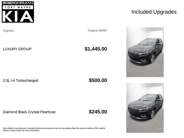 2020 Jeep Cherokee Limited