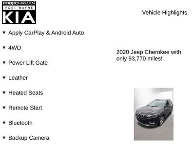 2020 Jeep Cherokee Limited