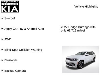 2022 Dodge Durango SXT