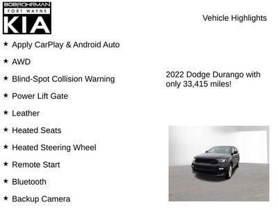 2022 Dodge Durango GT