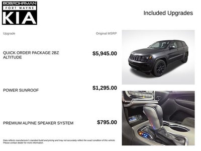 2019 Jeep Grand Cherokee Altitude