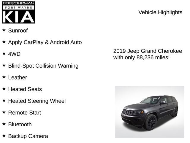 2019 Jeep Grand Cherokee Altitude