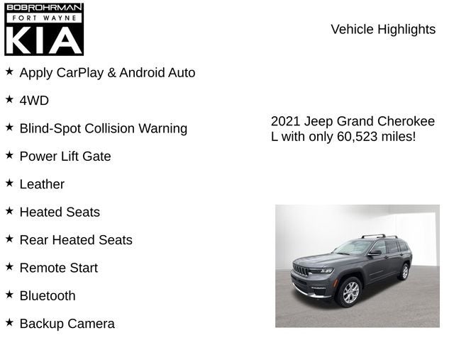 2021 Jeep Grand Cherokee L Limited