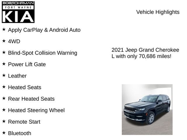 2021 Jeep Grand Cherokee L Limited