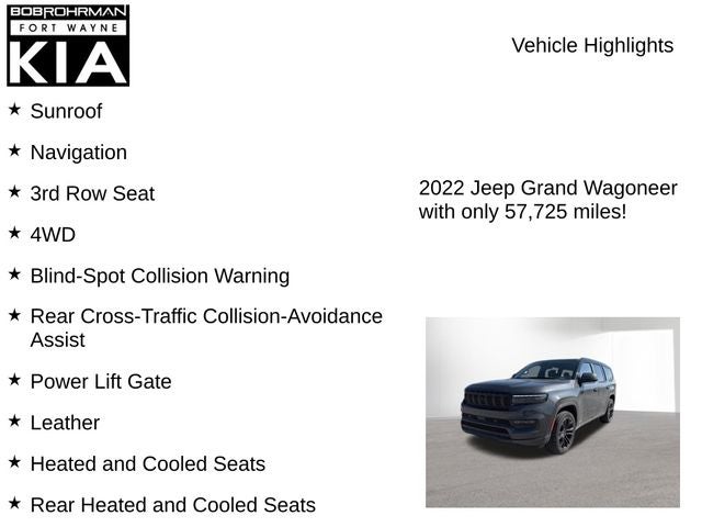 2022 Jeep Grand Wagoneer Series II