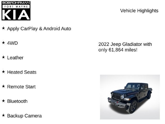 2022 Jeep Gladiator Rubicon