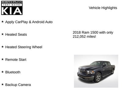 2018 RAM 1500 Big Horn