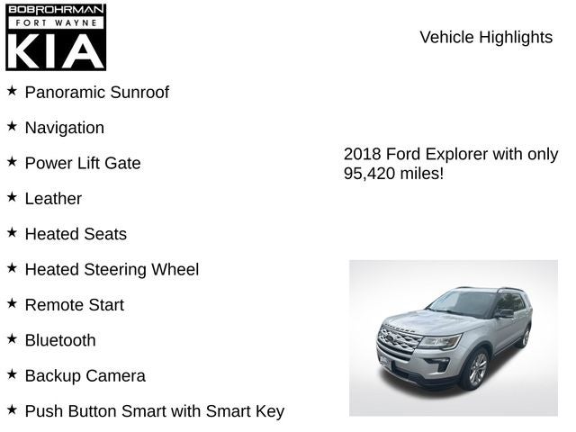 2018 Ford Explorer XLT