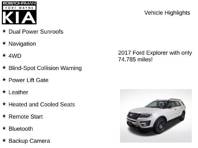 2017 Ford Explorer Sport