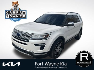 2018 Ford Explorer Platinum