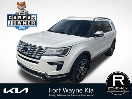 2018 Ford Explorer Platinum