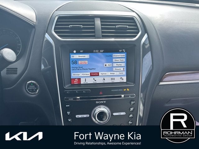 2018 Ford Explorer Platinum