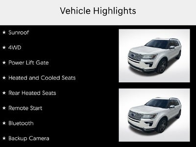 2018 Ford Explorer Platinum