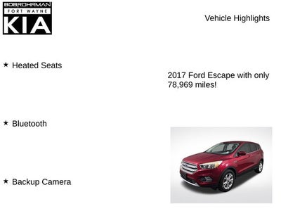 2017 Ford Escape SE