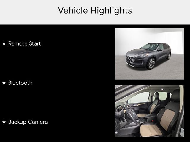 2021 Ford Escape Hybrid Titanium