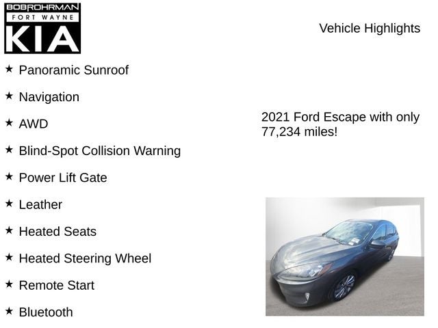 2021 Ford Escape Titanium Hybrid