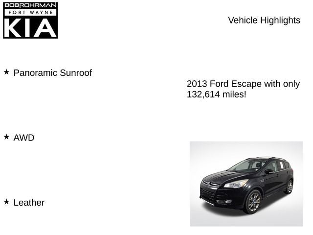 2013 Ford Escape SEL