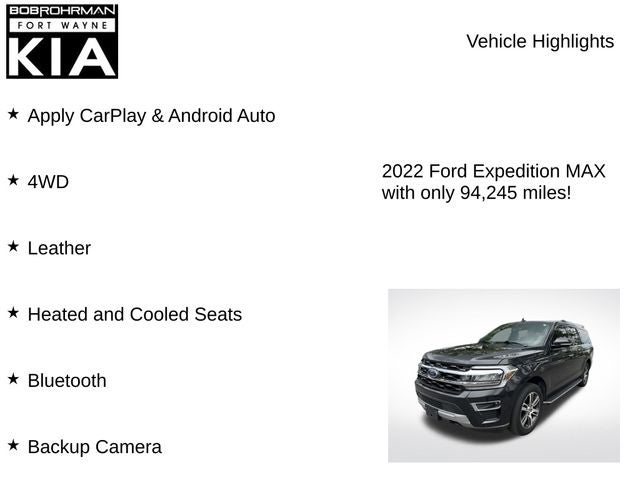 2022 Ford Expedition Max Limited