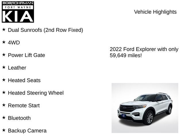 2022 Ford Explorer XLT