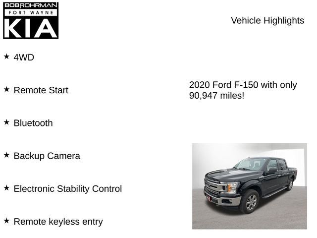 2020 Ford F-150 XLT