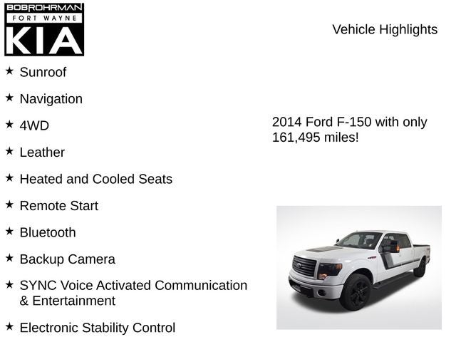 2014 Ford F-150 FX4