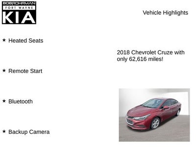 2018 Chevrolet Cruze LT