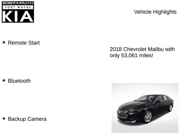 2018 Chevrolet Malibu LT