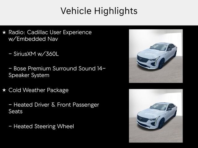 2022 Cadillac CT4 Sport