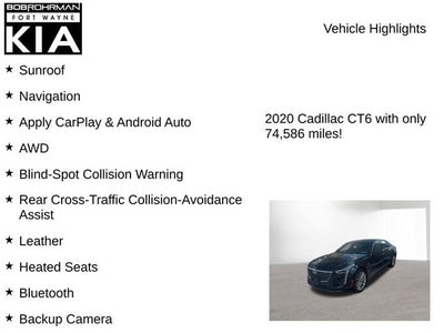2020 Cadillac CT6 3.6L Luxury