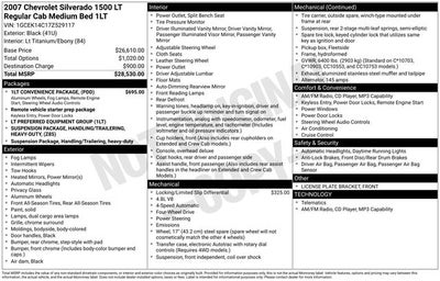 2007 Chevrolet Silverado 1500 LT LT1