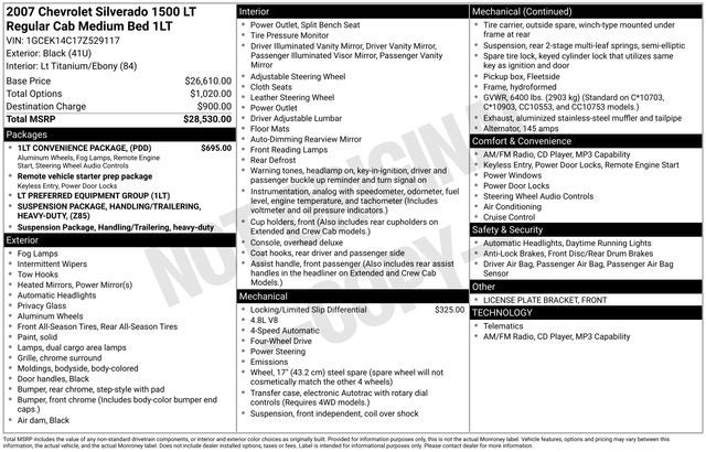 2007 Chevrolet Silverado 1500 LT LT1
