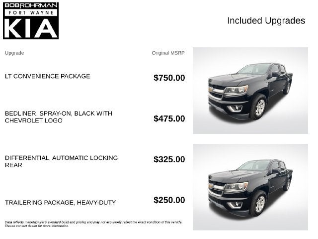 2018 Chevrolet Colorado LT