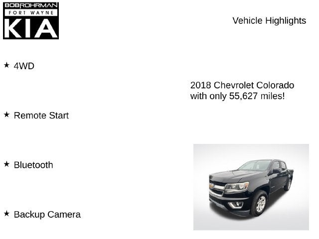 2018 Chevrolet Colorado LT