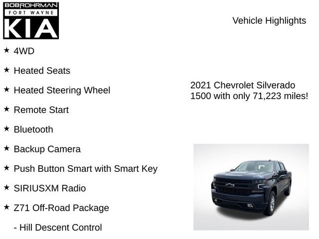2021 Chevrolet Silverado 1500 RST