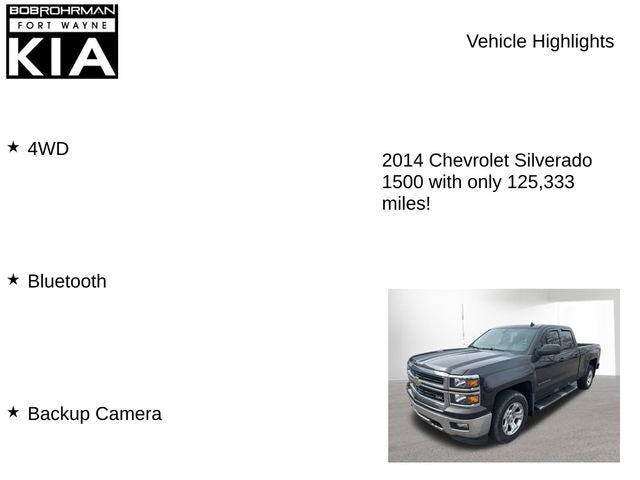 2014 Chevrolet Silverado 1500 LT LT2