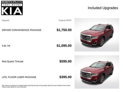 2020 GMC Acadia SLE