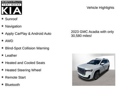 2023 GMC Acadia Denali