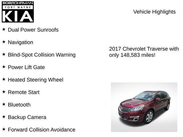 2017 Chevrolet Traverse Premier