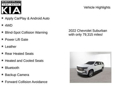2022 Chevrolet Suburban High Country