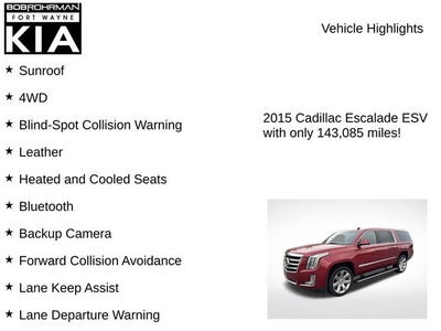 2015 Cadillac Escalade ESV Premium