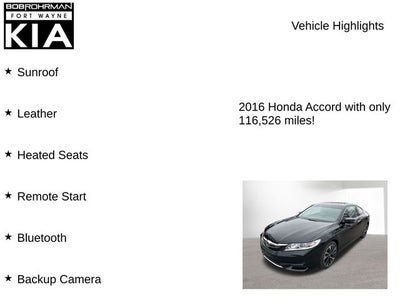 2016 Honda Accord EX-L