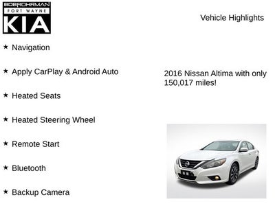 2016 Nissan Altima 2.5 SV