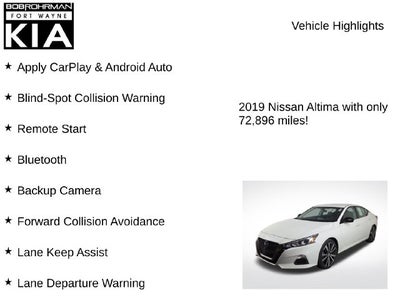 2019 Nissan Altima 2.5 SR
