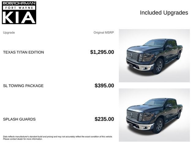 2018 Nissan Titan SL