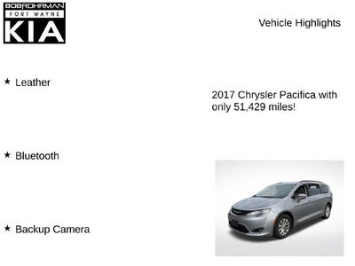 2017 Chrysler Pacifica Touring L